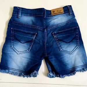 New Denim Navy Blue Colour Shorts