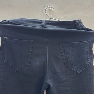 Black Flared Jeans