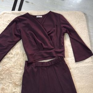 SMART PURPLE CO-ORD SET