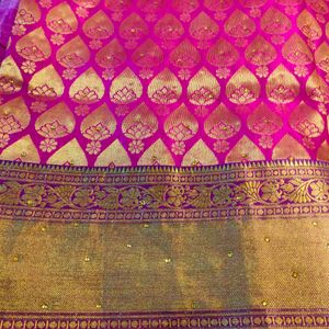 Soft Chanderi Silk Saree