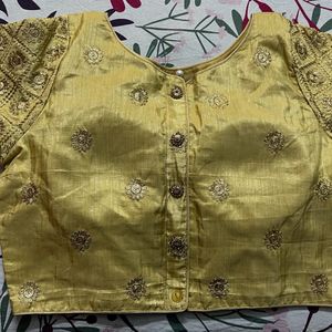 Golden Padded Blouse