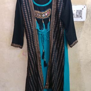 Women's Stylish Printed A-line Kurta