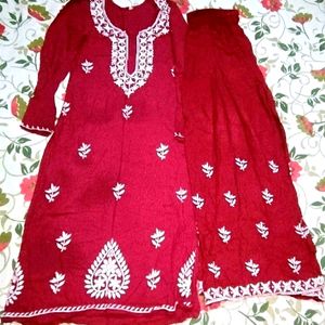 Chikankari Kurta Set