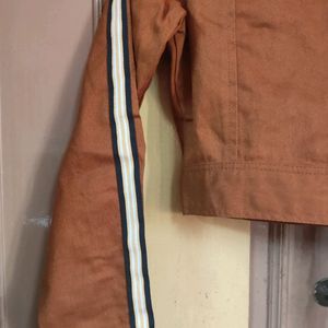 Brown Coloured Jacket For Women