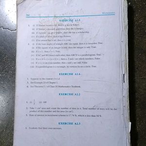 Class 10 Mathematics Or Math Book