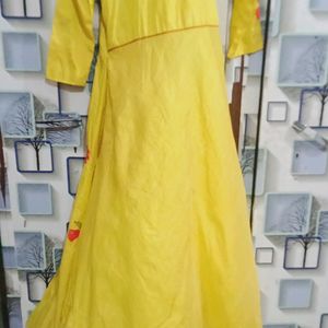 Lemon Long Gown