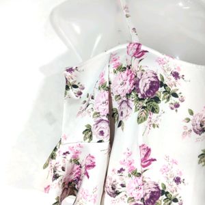 Pretty Floral Printed Women's Dress