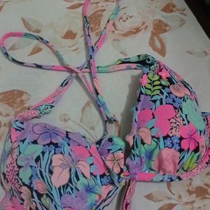 victoria's secret flower bra