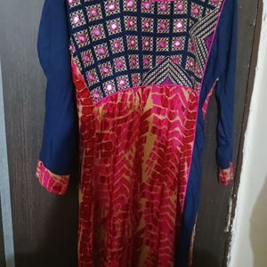 Cotton Long Sleeve Kurti