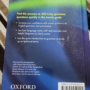 Oxford , Grammer And Punctuation