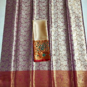 New Tissue Silk Saree