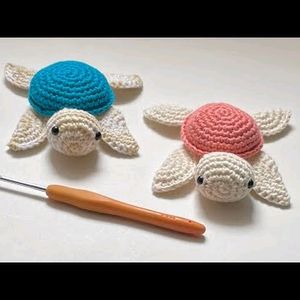 Crochet 🧶 Turtle 🐢 Keychain 😄