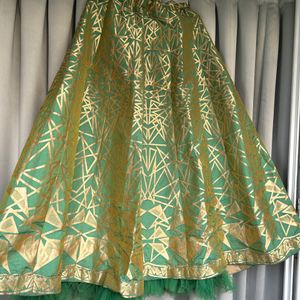 Peacock Design Lehenga Set