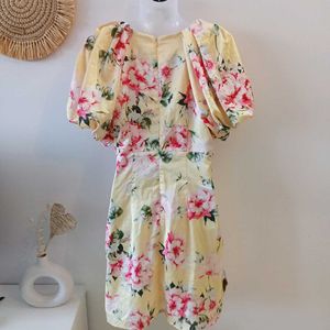 Le Chateau Floral Dress From France