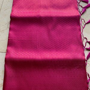 Brand New Soft Silk Saree With Blouse Piece