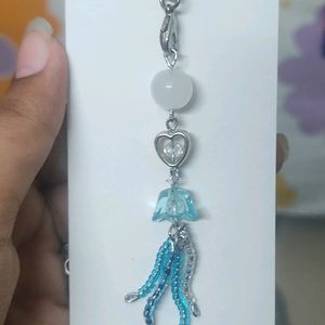 Blue Jelly Fish Phone Charms