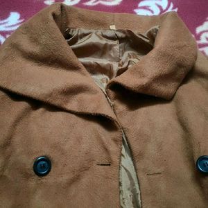 New Year Sale ✅Korean Brown Long Coat Wi