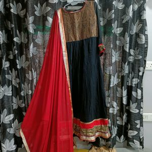 Black Anarkali Dress