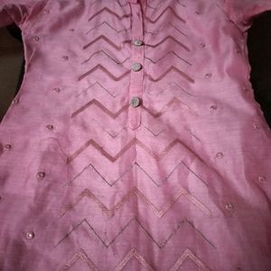 Very Beautiful Pink Kurti