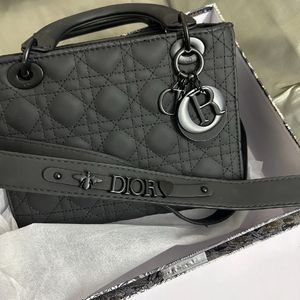 PRICE DROP🔥 Dior Lady Matte Black Bag