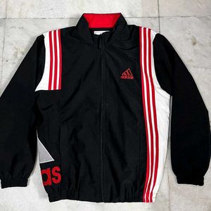 ADIDAS BLACK WINDCHEATER JACKET