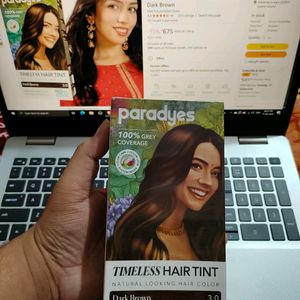 Paradyes Dark Brown 3.0 Timeless Hair Tint (Seal Packed)