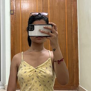 Summer Yellow Top