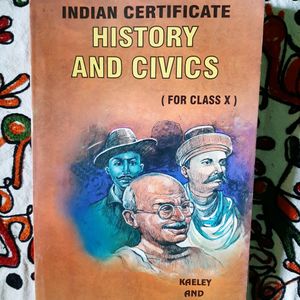 History And Civics Book For ICSE Class 10