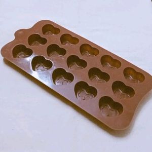 Chocolate Silicon Moulds Set Of 4