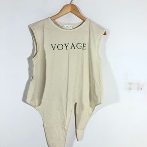 Beige Casual Top(Women’s)