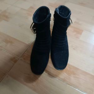 Black Boots For Girl 4 To 6 Years