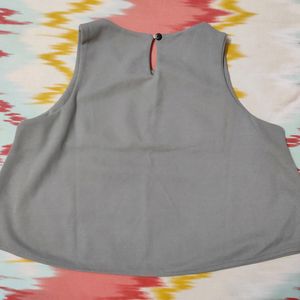 Grey Formal/Casual Top