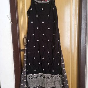 Two In One Festive Kurti With Skirt