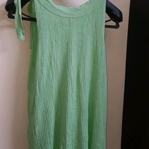 Party Wear Green Top