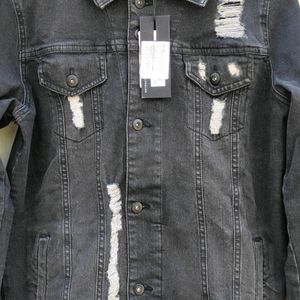 Men Stylish Distressed Jacket