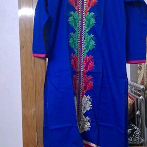 Trendy stylish kurti Wait beautiful colour & look