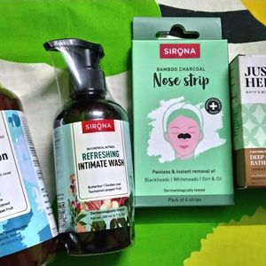 4 Sealed New Sirona And Just Herb Skin Care