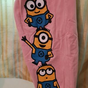 Souled Store Pink Minion Trousers