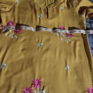 Golden Suit Salwar