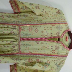 Light Green Traditional Dress