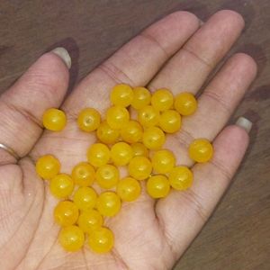 Lemon Glass Beads (Raw Material)