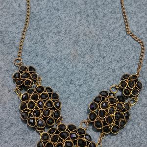 Black Colour Jwellery Set For Wedding/Marriage