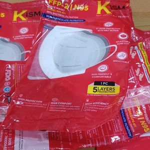 N95 Mask Of Kism Brand In Sealed Packed Condition.