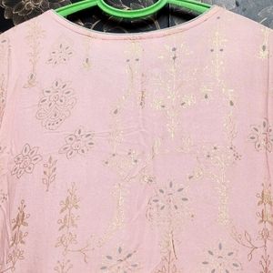 Avaasa Peach Kurti