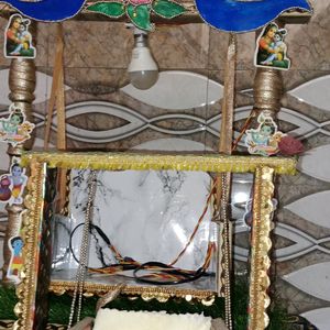 Laddu Gopal Wooden Jhula