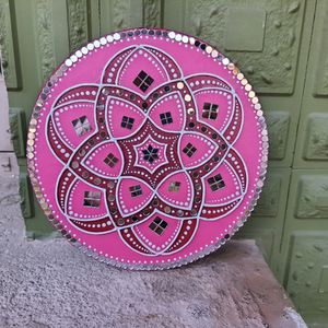 beautiful pink lippan art 💖