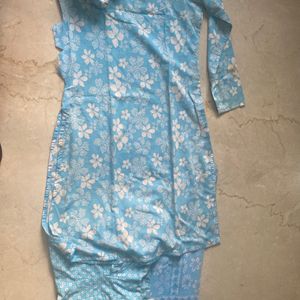 Stitched Kurti Chudidar With Dupatta