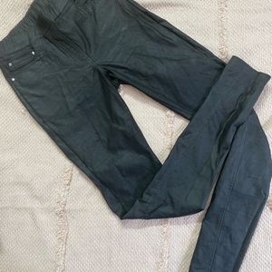 matte Leather Pants