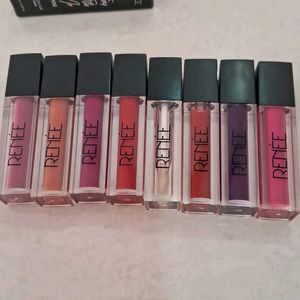 Renee Lipgloss Combo Of 8