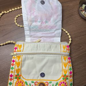 Womens Boho Udaipuri Sling Bag!!